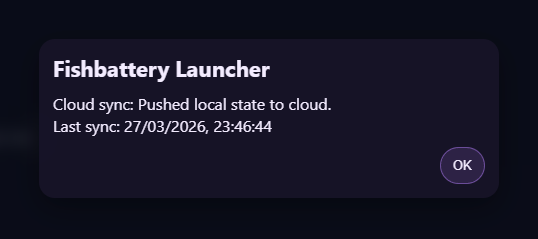 Fishbattery sync and instance setup preview